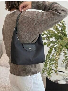 New!Nylon Classic Black 3in 1!Shoulder Bag